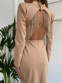 Сукня міні Milirud модель mil350-bezhevij Фото