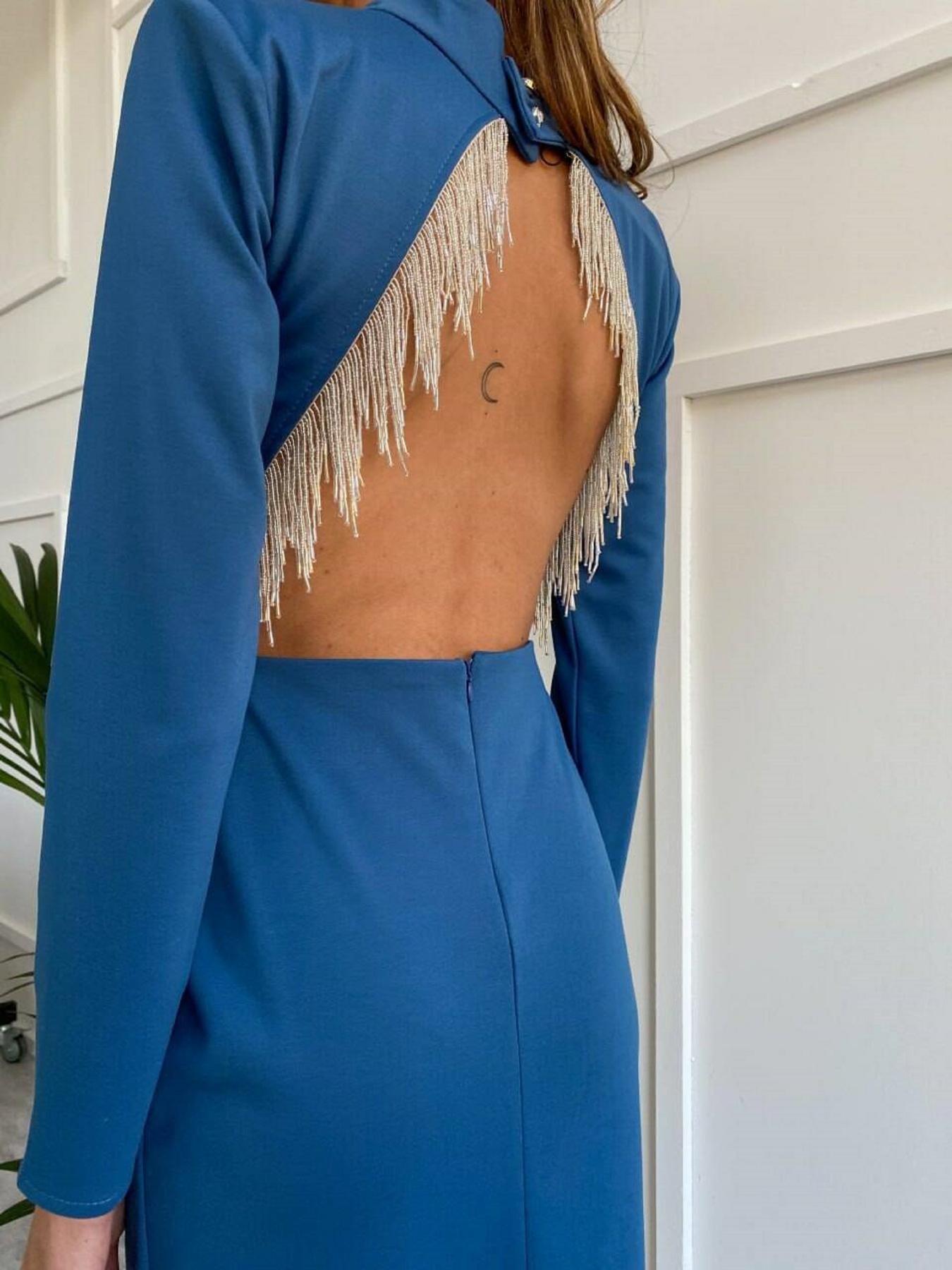 Платье миди Milirud модель mil351-sinj Фото