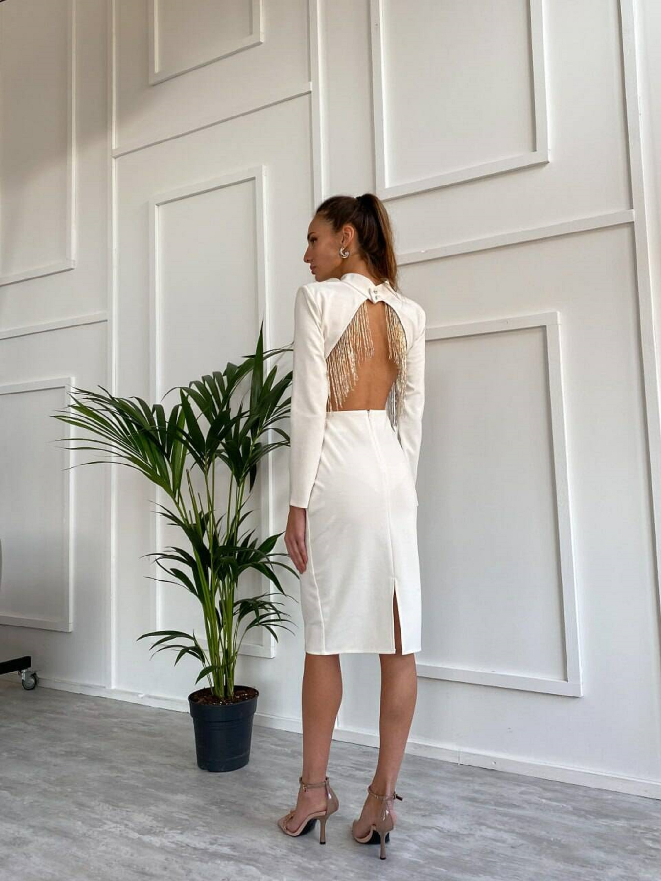 Платье миди Milirud модель mil351-blij Фото