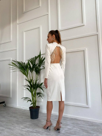 Сукня міді Milirud модель mil351-blij Сукня міді Milirud модель mil351-blij Фото