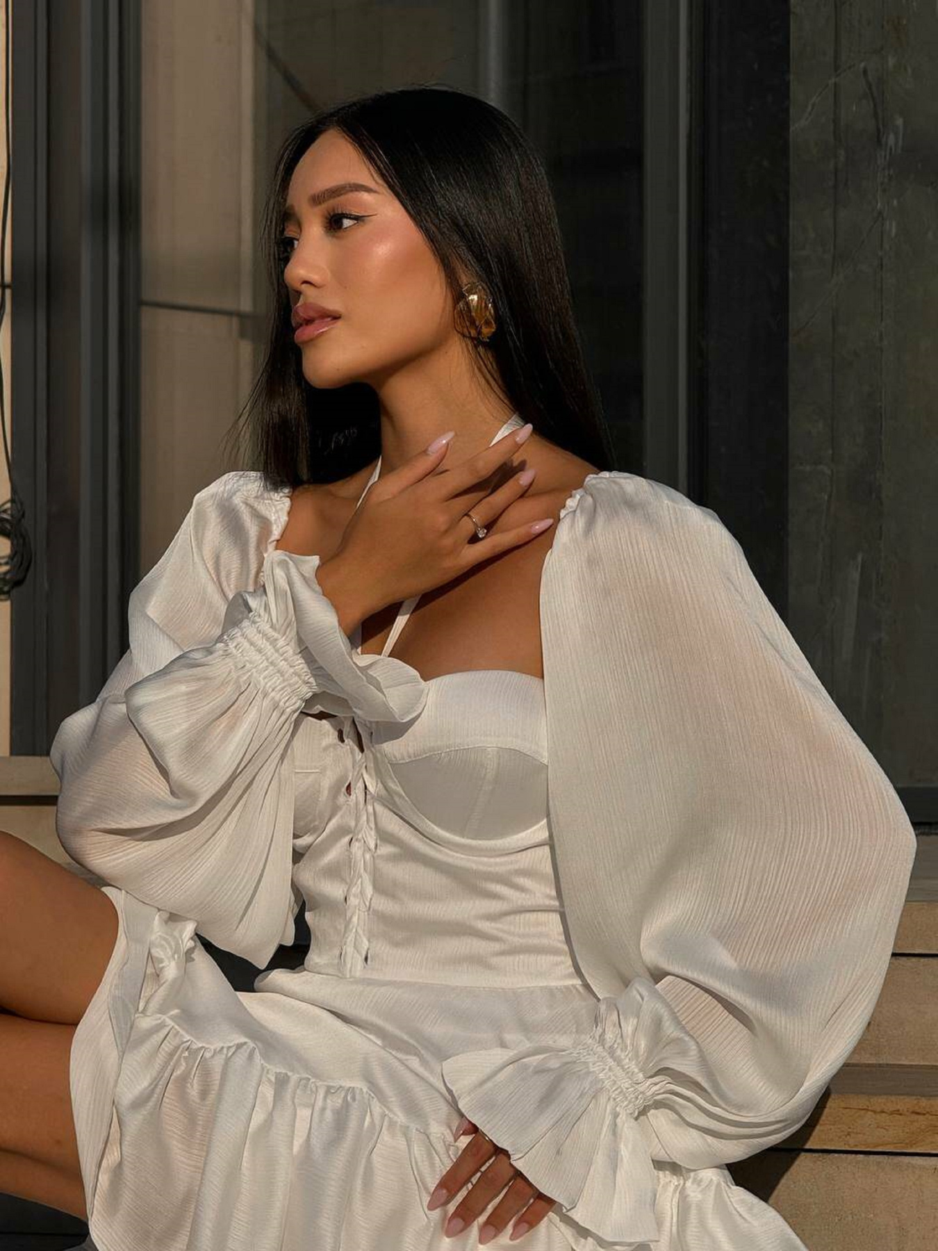 Платье макси Milirud модель mil560-blij Фото