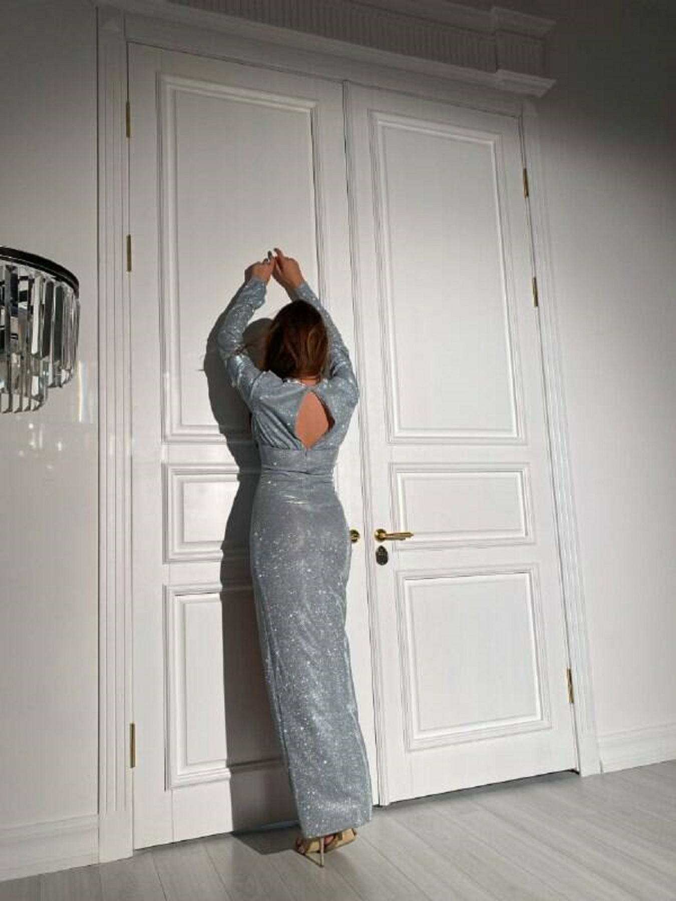 Сукня максі Milirud модель mil477-srblo Фото