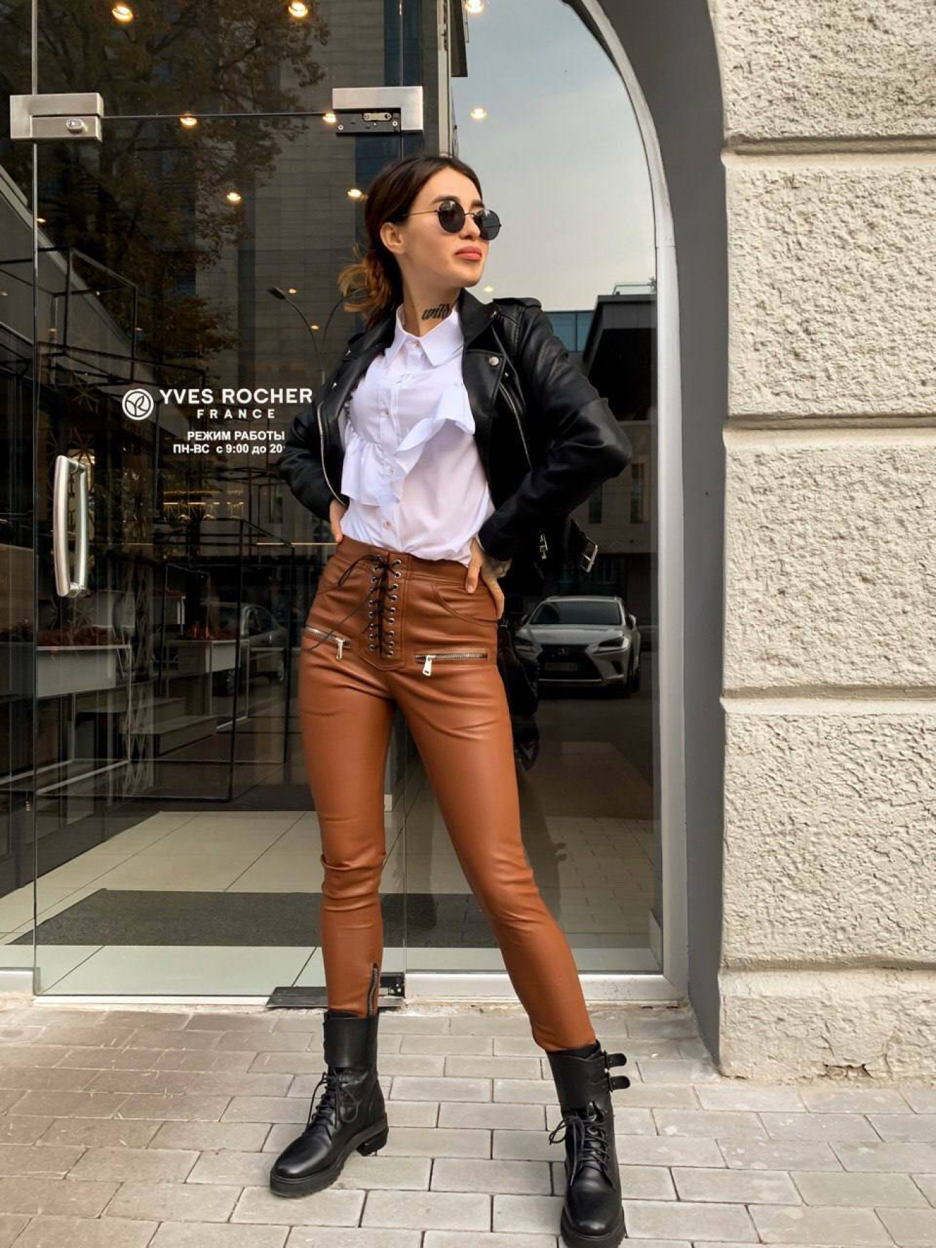 Леггинсы Milirud модель mil296-korichnevij Фото