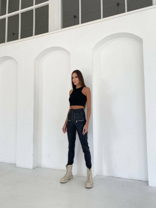 Брюки повседневные Milirud модель mil296-chornij Фото