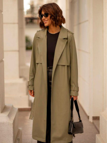 Тренч Milirud модель mil352-olivkovij Фото