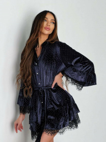 Платье мини Milirud модель mil363-temno-sinq Фото