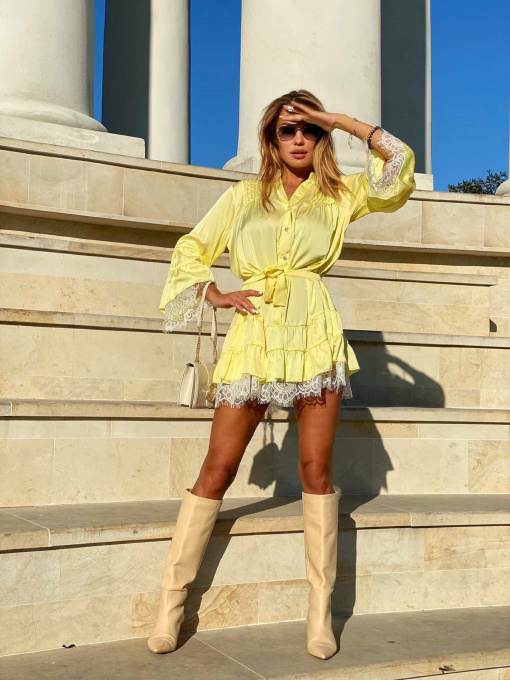 Сукня міні Milirud модель mil363-zhovtij Фото