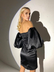 Платье мини Milirud модель mil408-chornij Фото