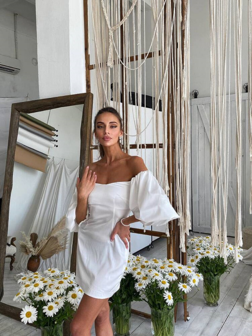 Сукня міні Milirud модель mil408-moloko Фото