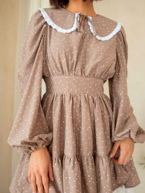 Сукня міні Milirud модель mil434-bezhevj Фото