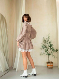 Сукня міні Milirud модель mil434-bezhevj Фото