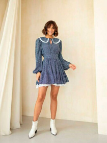 Платье мини Milirud модель mil434-sinij Фото