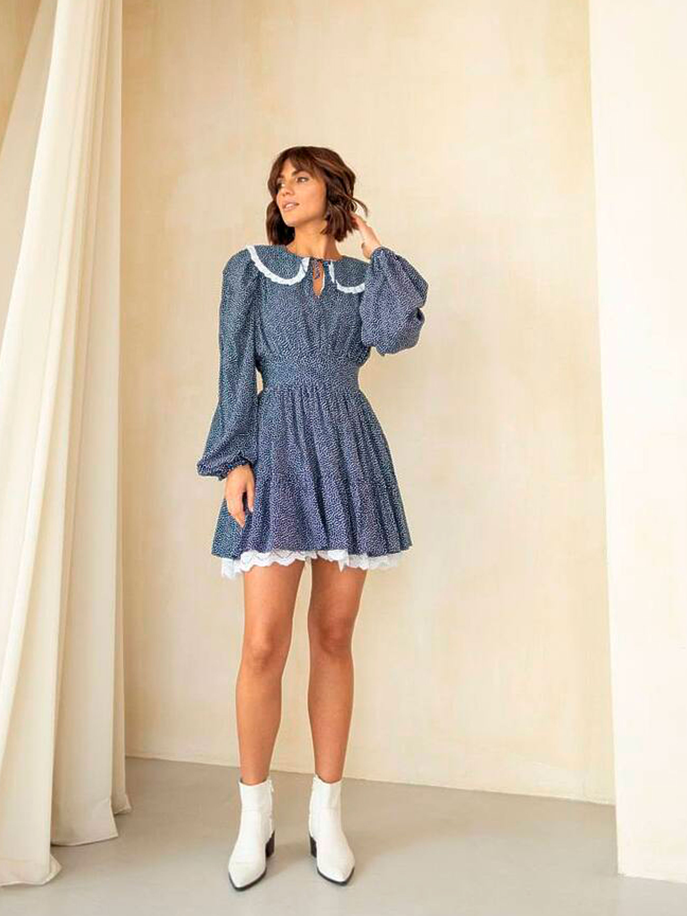 Сукня міні Milirud модель mil434-sinij Фото