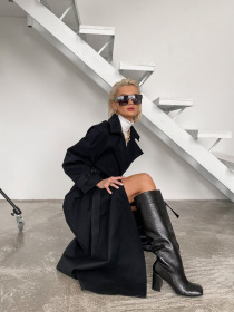 Тренч Milirud модель mil510-chornij Фото