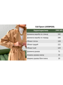 Тренч Milirud модель mil510-chornij Тренч Milirud модель mil510-chornij Фото