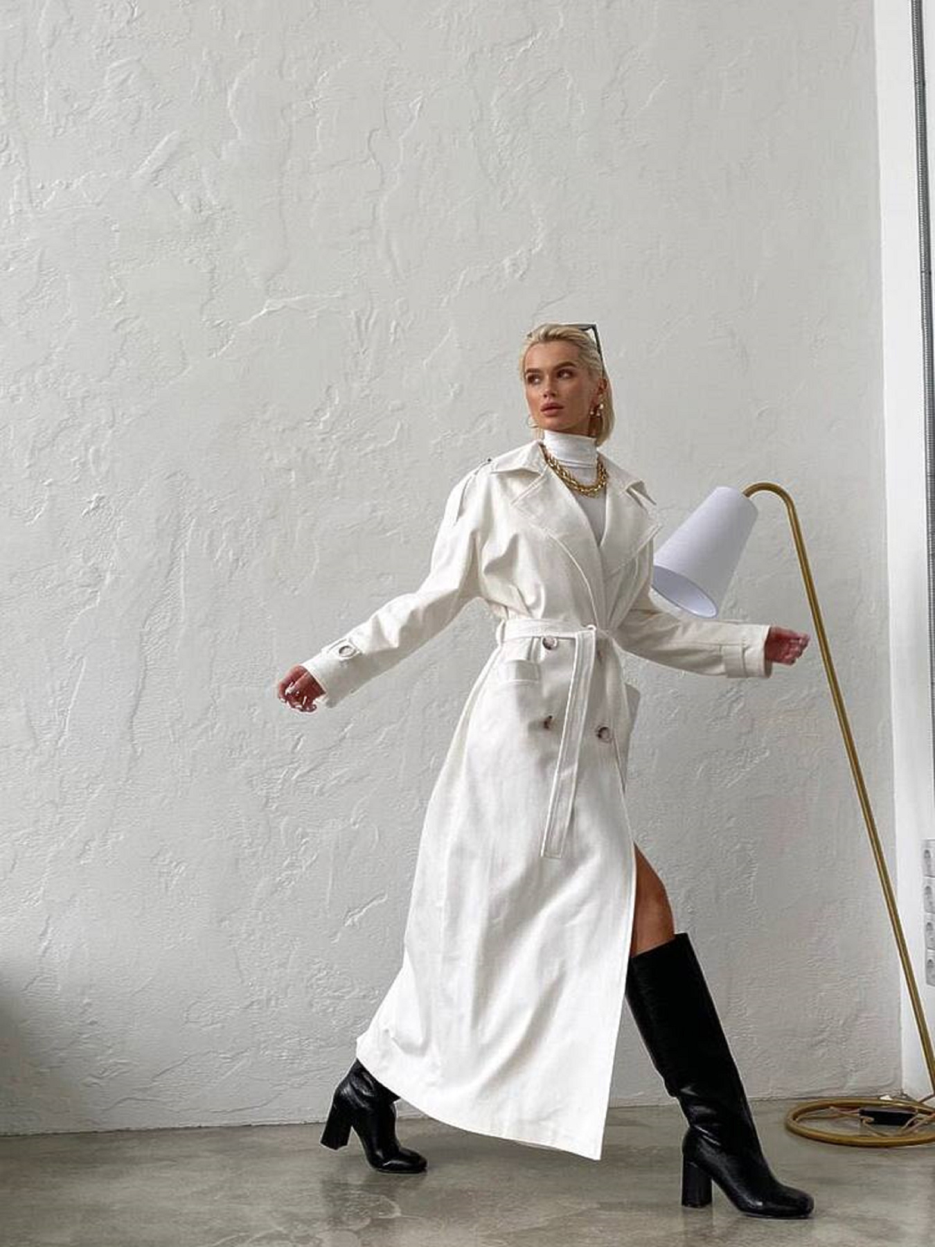 Тренч Milirud модель mil510-blij Фото