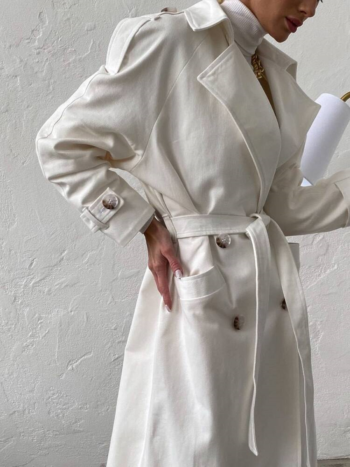 Тренч Milirud модель mil510-blij Фото