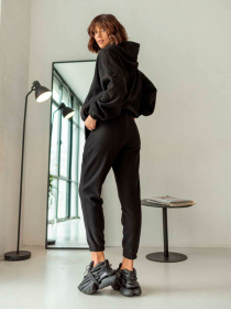 Костюм Milirud (худі + штани) модель mil514-chornij Фото