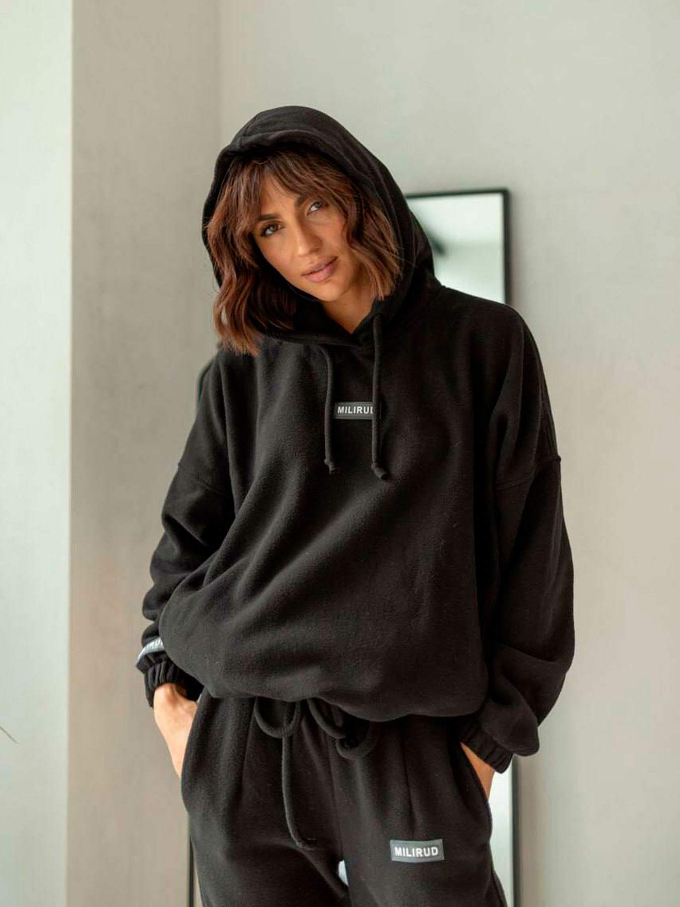 Повседневный костюм Milirud модель mil514-chornij Фото