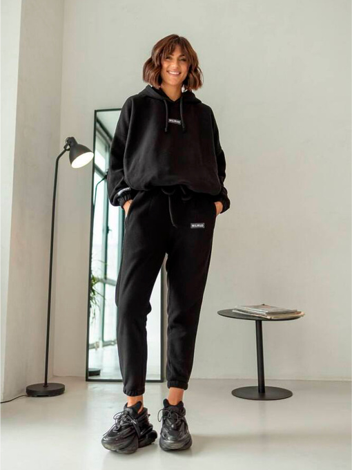 Повседневный костюм Milirud модель mil514-chornij Фото