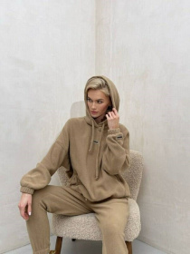 Повседневный костюм Milirud (худі + штани) модель mil514-bezhevij Фото