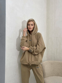 Повседневный костюм Milirud (худі + штани) модель mil514-bezhevij Фото