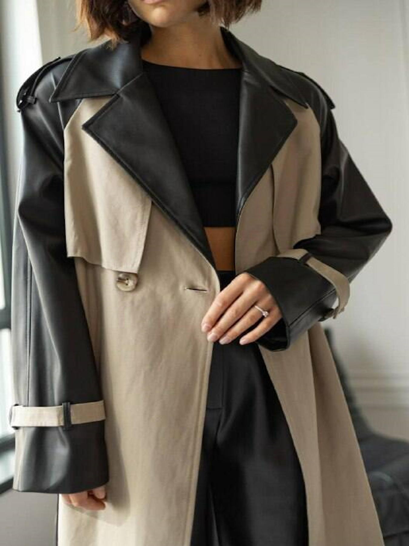 Тренч Milirud модель mil523-kapuchino Фото