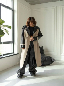 Тренч Milirud модель mil523-kapuchino Фото