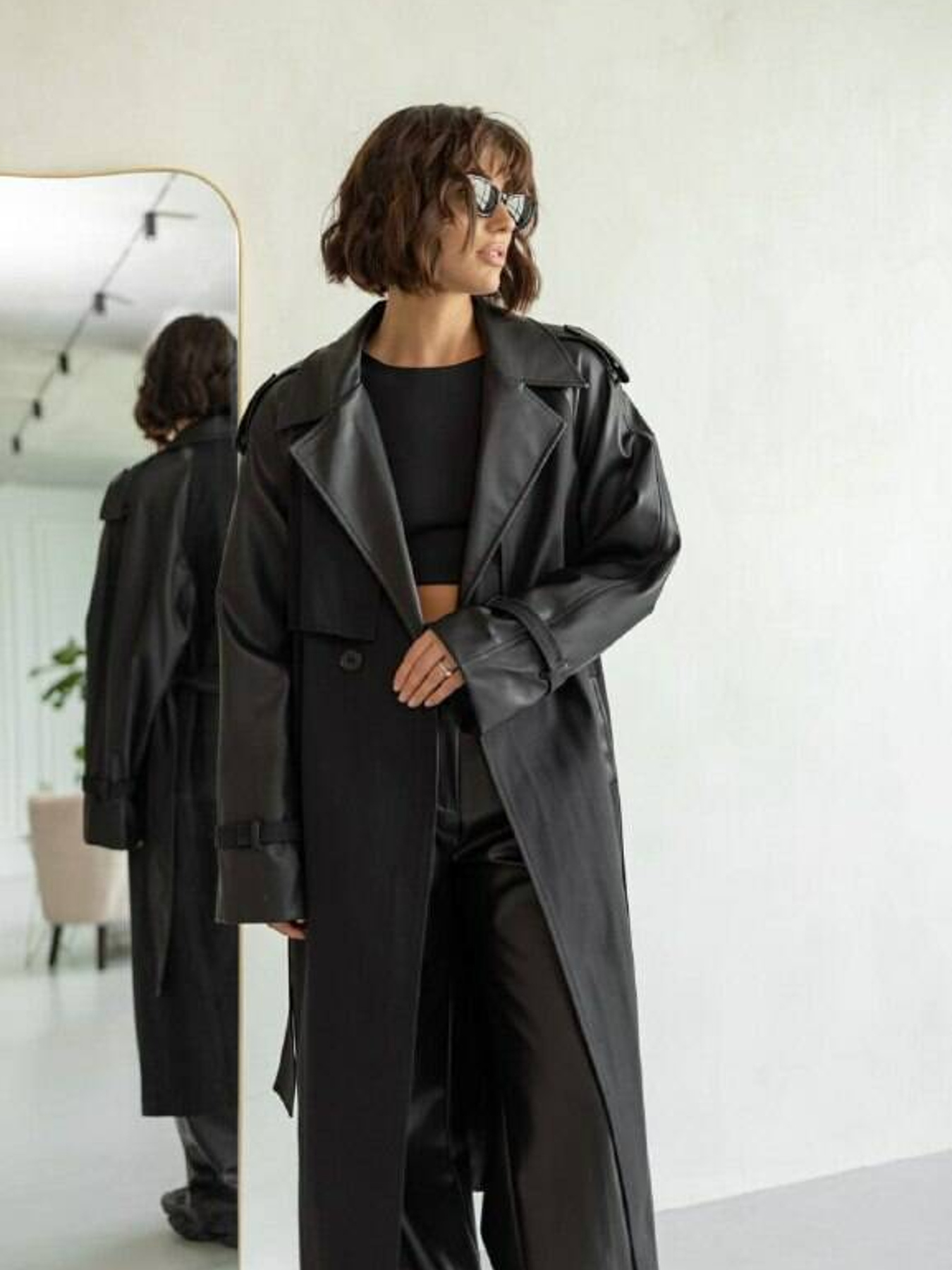 Тренч Milirud модель mil523-chornij Фото