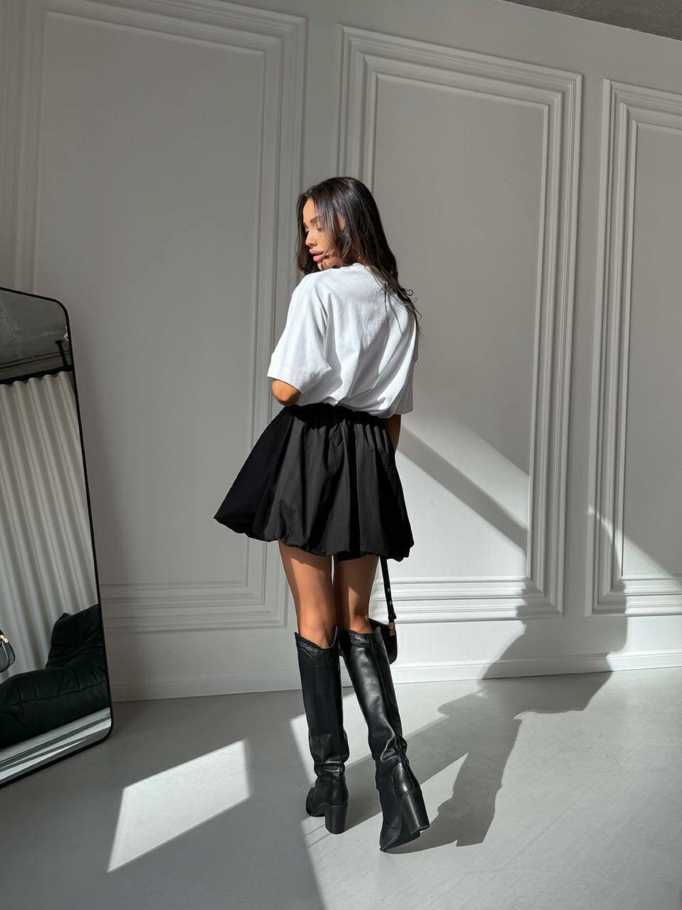 Юбка мини Milirud модель mil548-chornij Фото