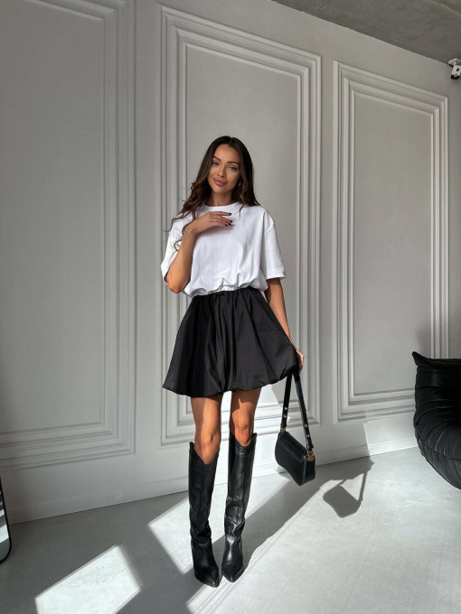 Спідниця міді Milirud модель mil548-chornij Фото