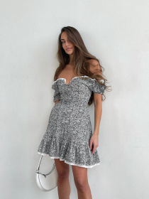 Платье мини Milirud модель mil531-chornij Фото