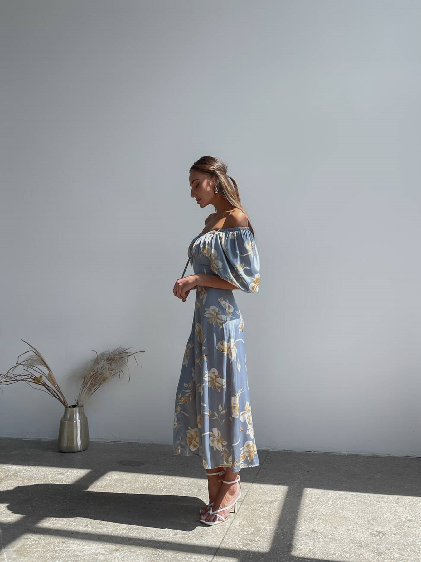 Платье миди Milirud модель mil536-blakitnij Фото