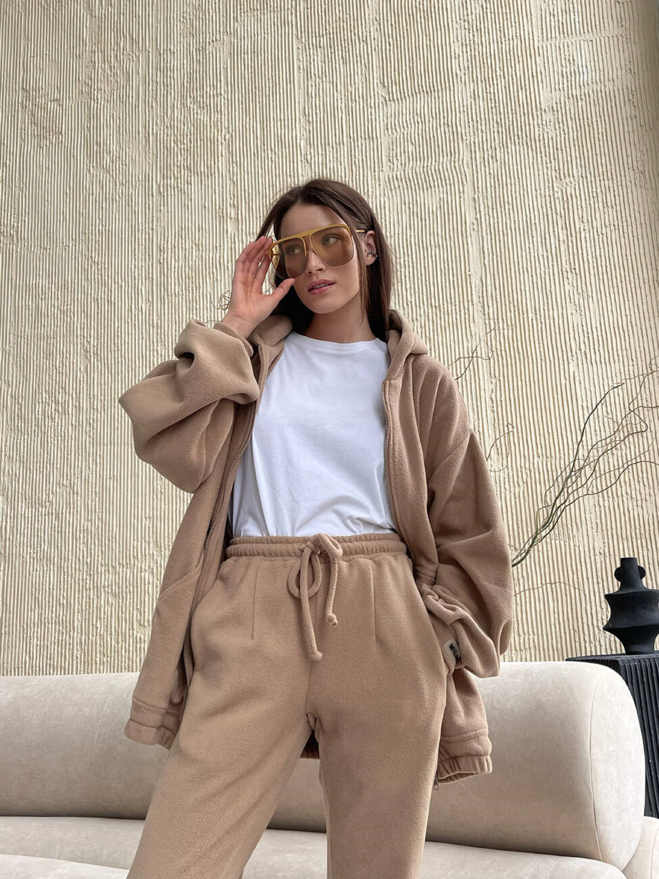 Костюм Milirud (худі + штани) модель mil550-bezhevij Фото