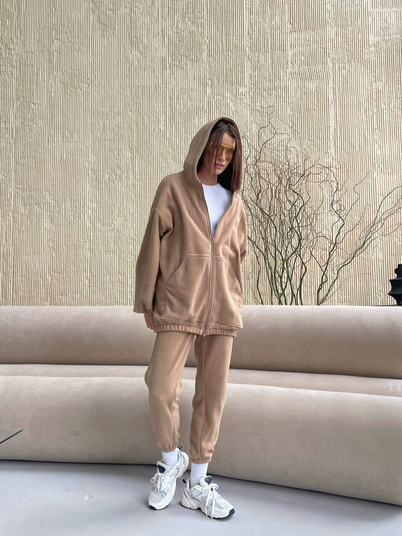 Повседневный костюм Milirud модель mil550-bezhevij Фото