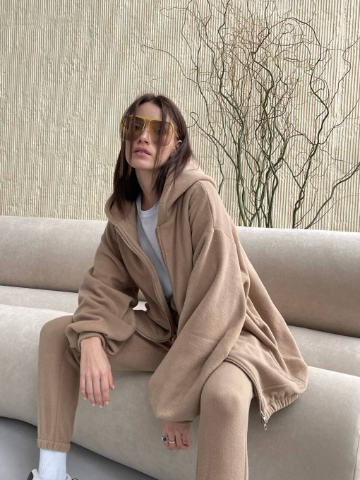 Повседневный костюм Milirud модель mil550-bezhevij Фото