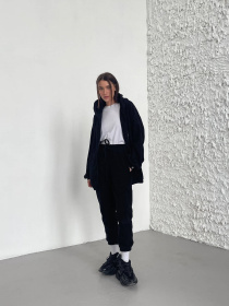 Костюм Milirud (худі + штани) модель mil550-chornij Фото