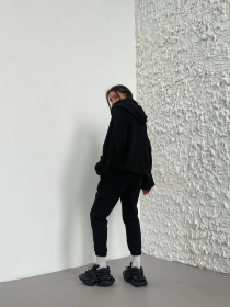 Повседневный костюм Milirud модель mil550-chornij Фото