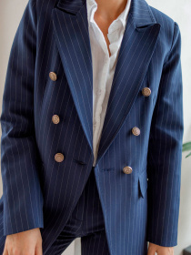 Деловой костюм Milirud модель mil524-sinj Фото