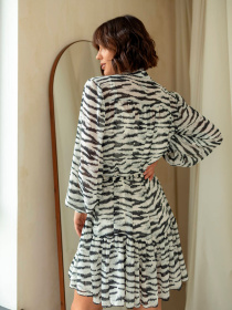 Платье мини Milirud модель mil509-chorno-blij Фото