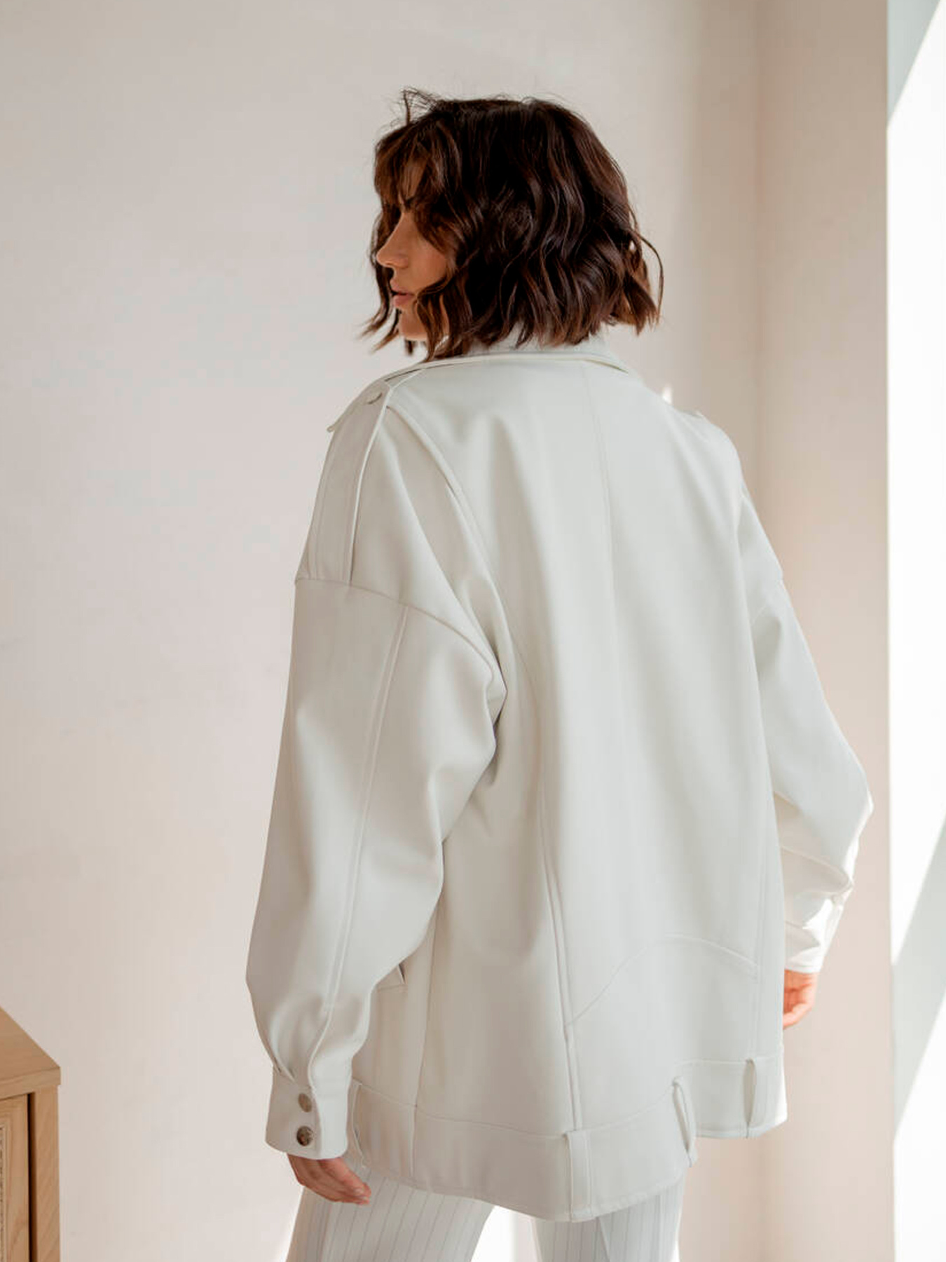 Куртка кожаная Milirud модель mil535-blij Фото