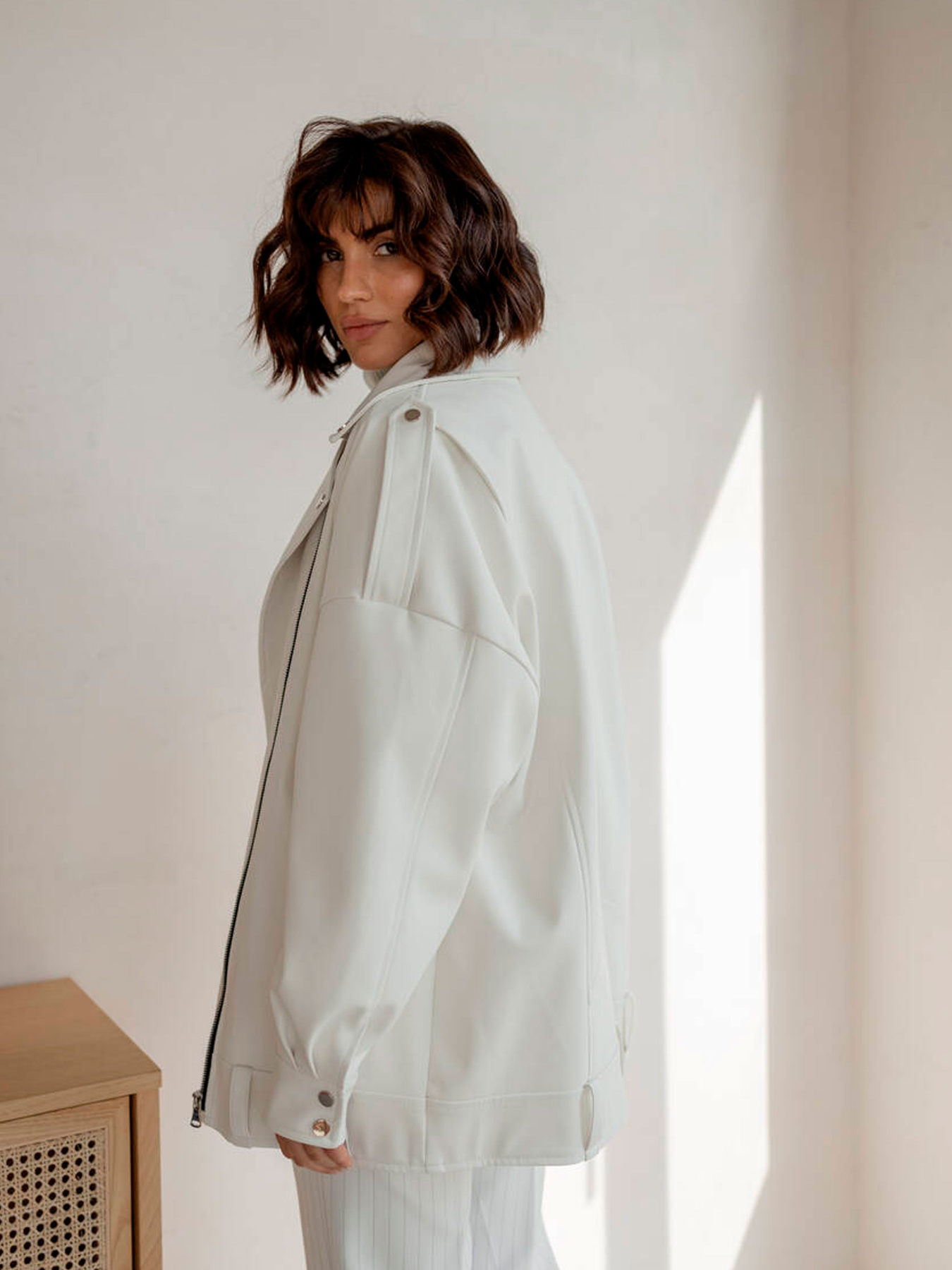 Куртка кожаная Milirud модель mil535-blij Фото