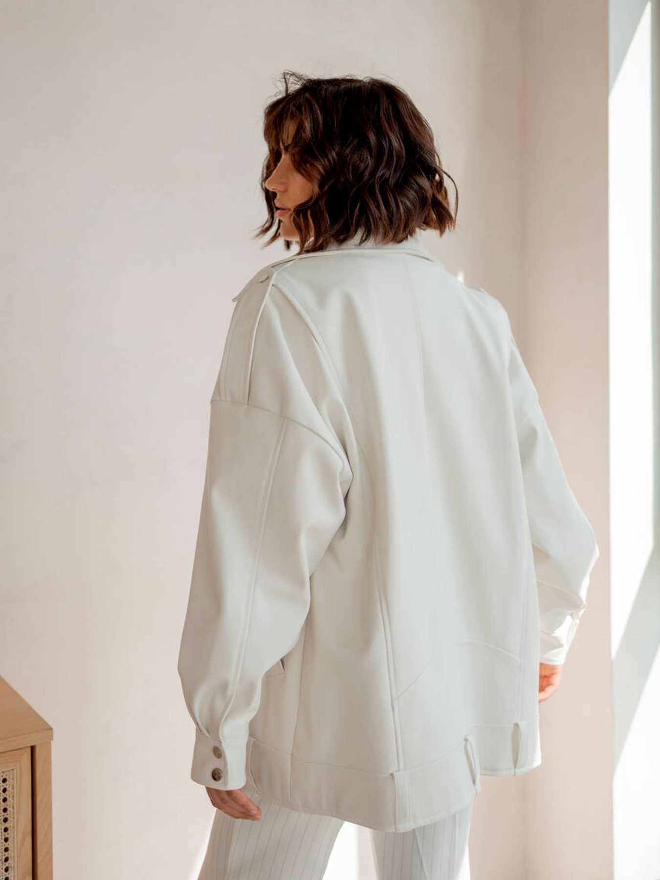 Куртка кожаная Milirud модель mil535-blij Фото