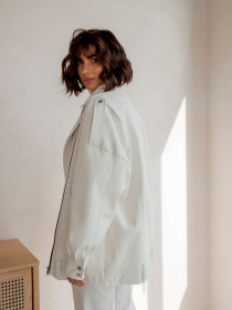 Куртка кожаная Milirud модель mil535-blij Фото