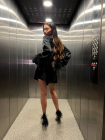 Платье мини Milirud модель mil538-chornij Фото