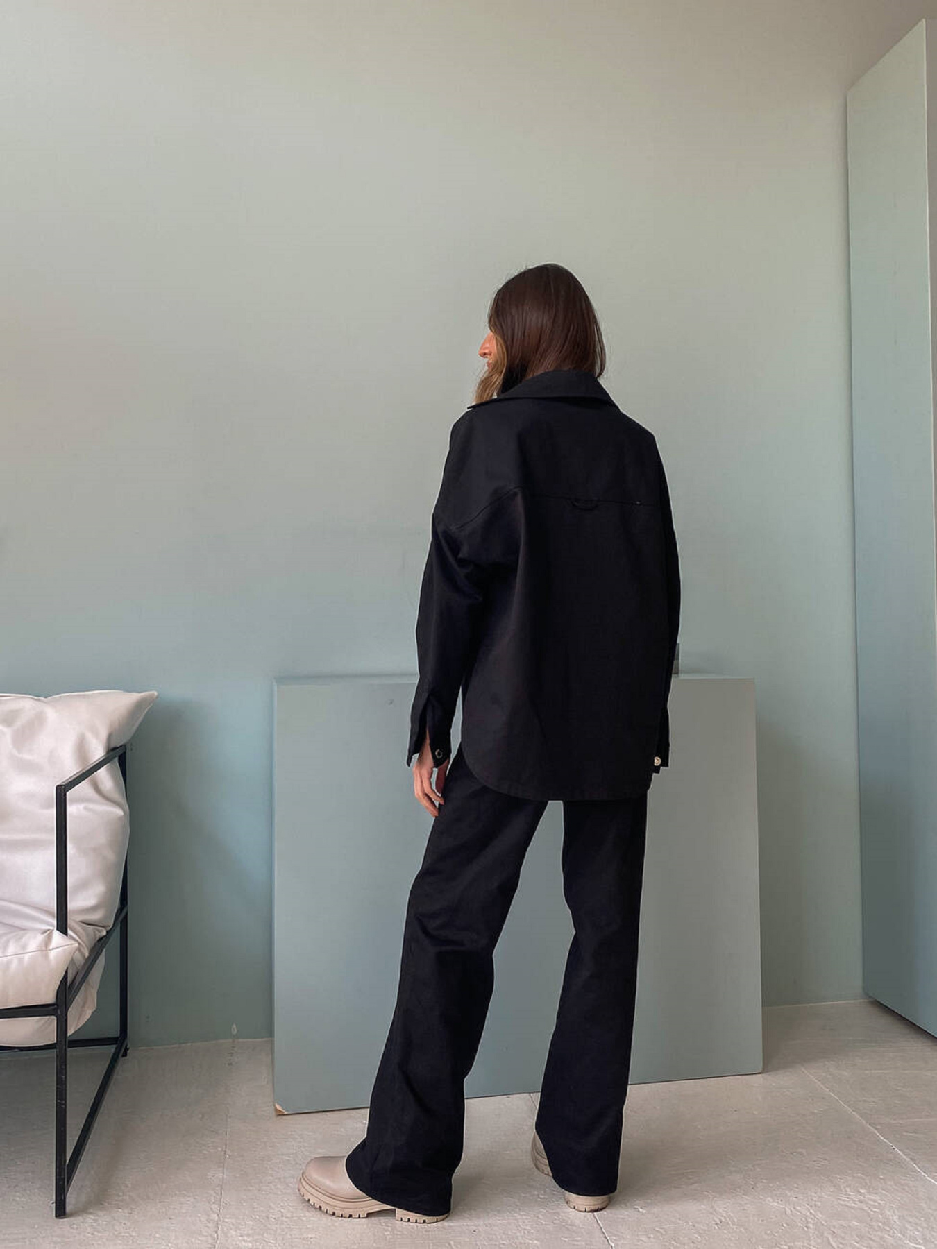 Костюм Milirud (сорочка + брюки) модель mil470-chornij Фото