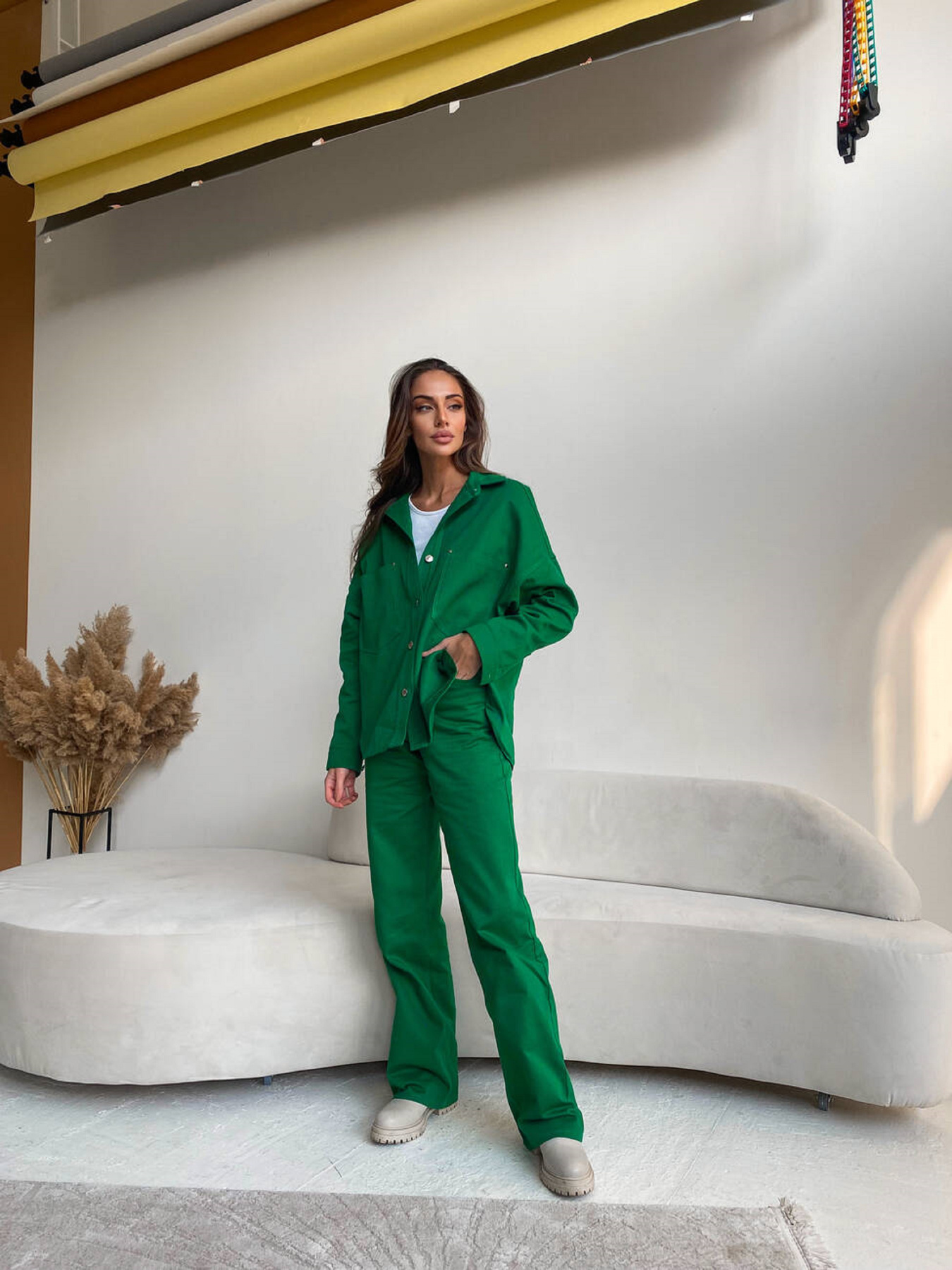 Костюм Milirud (сорочка + брюки) модель mil470-zelenij Фото