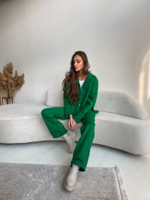 Повседневный костюм Milirud (сорочка + брюки) модель mil470-zelenij Фото