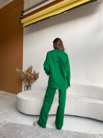 Повседневный костюм Milirud (сорочка + брюки) модель mil470-zelenij Фото