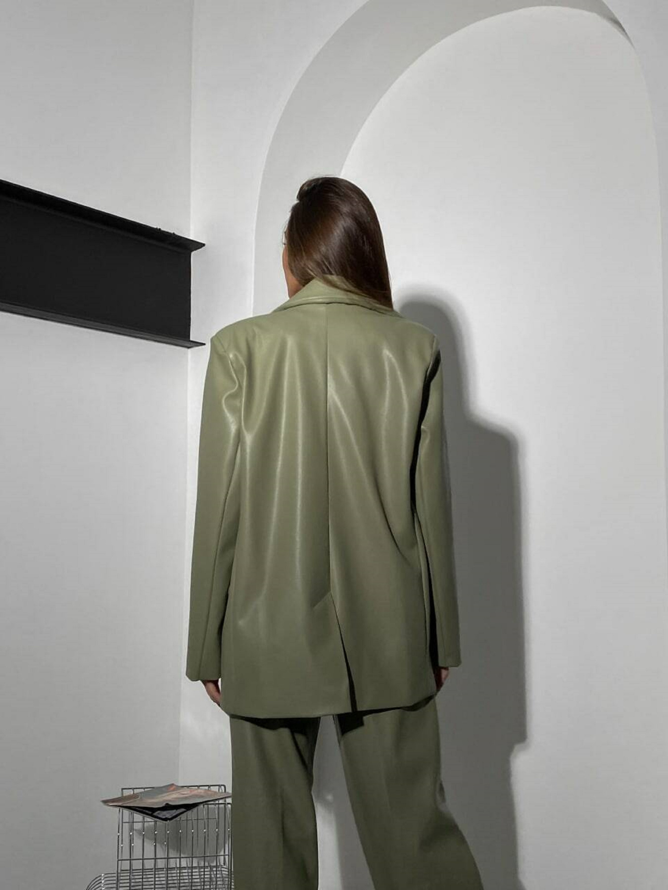 Деловой костюм Milirud модель mil484-olivkovij Фото